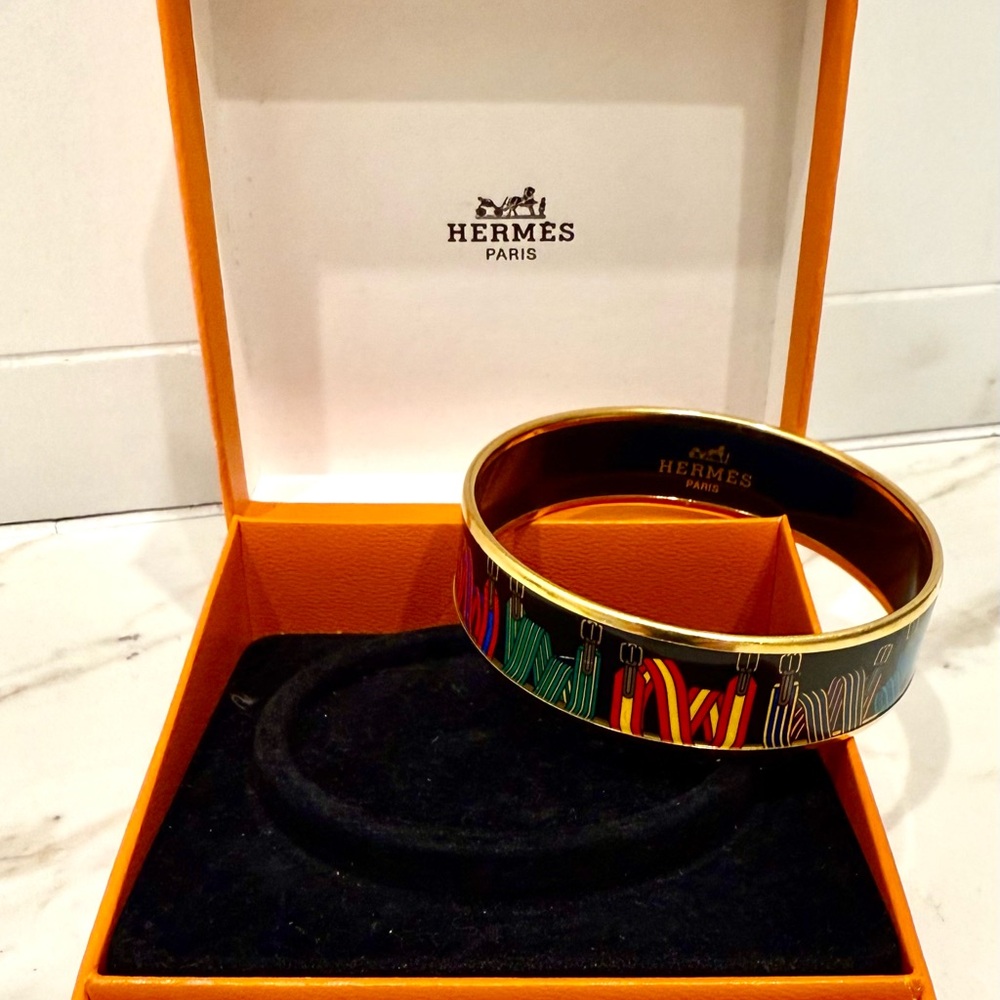 Hermes Sangles Horse Bridles Bracelet